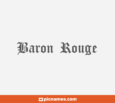 Baron Rouge